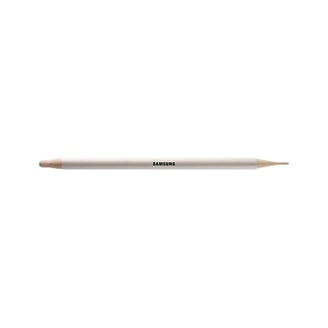 Un stylo blanc pointu avec l'inscription SAMSUNG.