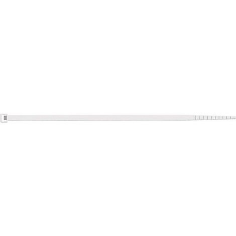Un tube oblong blanc avec une extrémité cannelée.