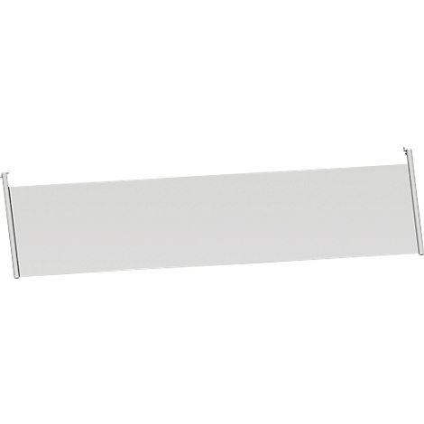 Gray awning, slightly angled. A white cloth is held by two gray rods.