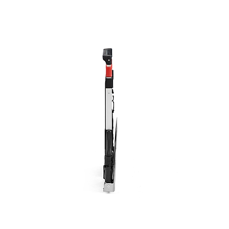 Schäfer Shop Select Diable, capacité 60 kg, pliable, sangle de serrage élastique, 2 roues fixes, aluminium/plastique, rouge-noir-argenté