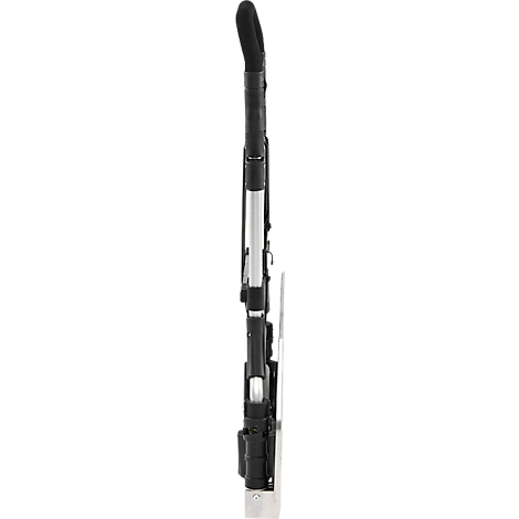 Schäfer Shop Select Diable, capacité de charge 200 kg, pliable, poignées pivotantes, sangle de serrage, 2 roues fixes, aluminium/plastique, rouge-noir-argenté