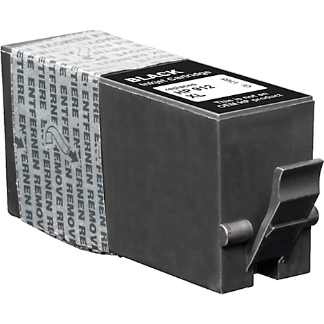 Zwarte inktcartridge met opschrift "HP 912 XL".