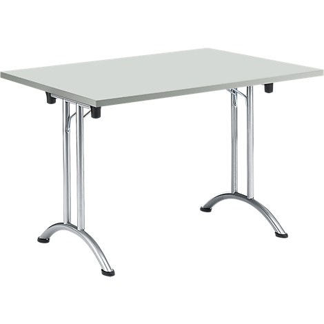 koepel aanvulling Grootste Inklapbare tafel, 1200 x 700 mm, onderstel blank aluminium voordelig kopen  | Schäfer Shop
