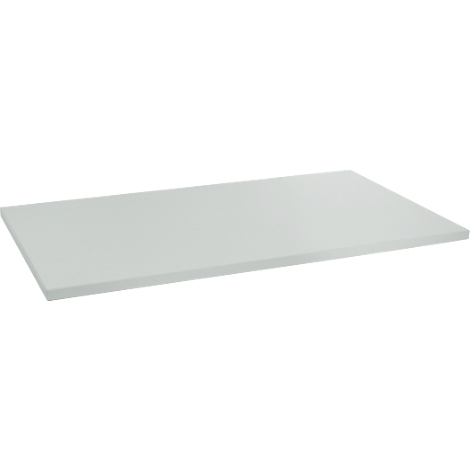 Plaque rectangulaire blanche aux bords arrondis.
