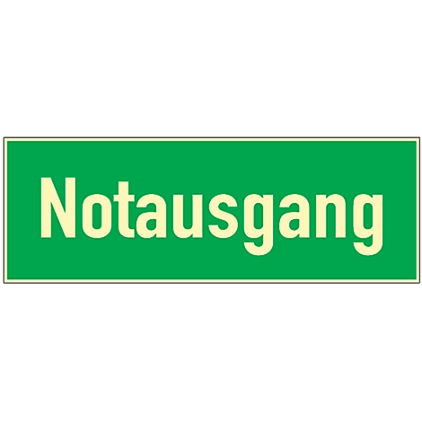 Schild Notausgang Gunstig Kaufen Schafer Shop