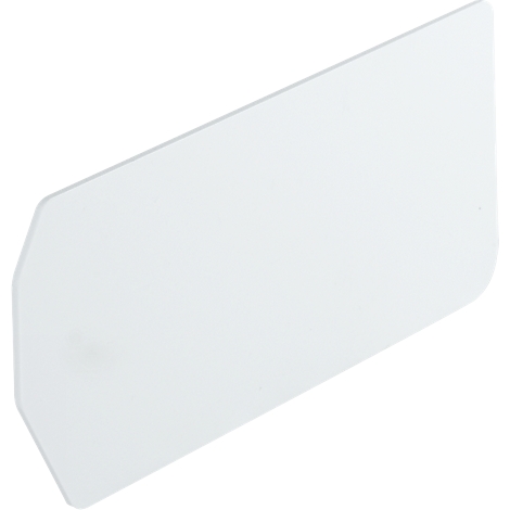 White, slightly transparent, rectangular element with rounded corners and a skewed angle.