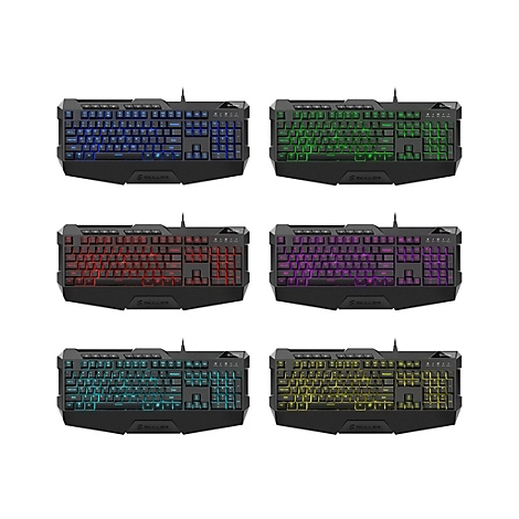 Sharkoon Skiller SGK4 - Tastatur - Hintergrundbeleuchtung - USB - Italienisch
