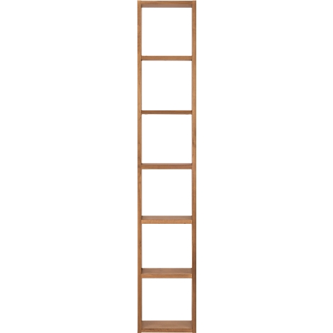 Wooden door with six glass panes. The door is brown and has a modern design.