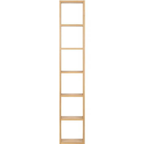 Wooden frame with six rectangular fields.