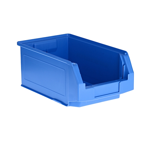 Sichtlagerkasten groß LF321 blau 300x200x145mm Lagerbox Stapelbox Stapelkästen 