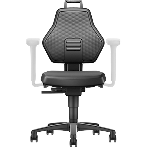 Siège d’atelier - mécanisme auto-synchrone - similicuir - sans accoudoirs – notre marque Schäfer Shop Genius