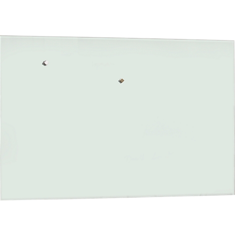sigel® Glas-Magnettafel artverum®, 1500 x 1000 mm, weiss