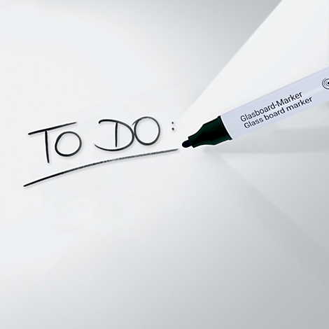 Sigel Glas-Whiteboard Artverum, glänzend, super-weiß, magnethaftend, 2000 x 1000 mm + 2 SuperDym-Magnete