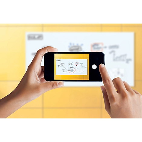 SIGEL Glas-Whiteboard Artverum, matt, super-weiß, magnethaftend, 2000 x 1000 mm + 2 Neodym-Magnete