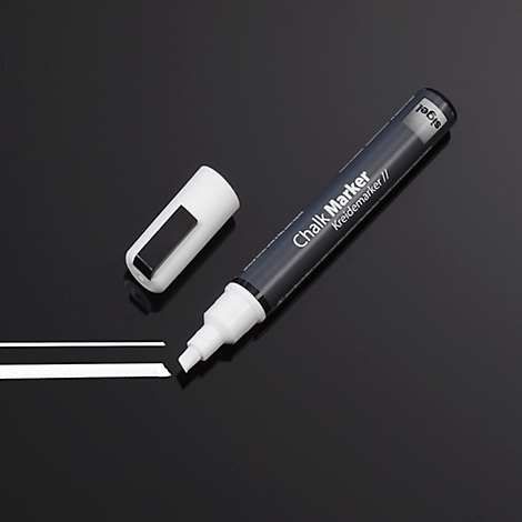 sigel Hochwertige Kreidemarker, 1 - 5 mm, GL-181, weiss