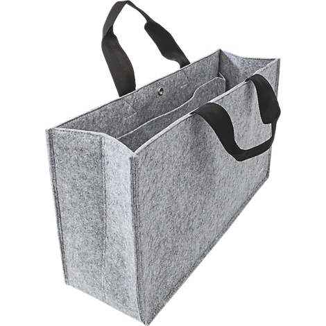 Sigel sacoche pour ordinateur portable Desk Sharing Bag Basic L, pour 1 ordinateur portable jusqu'à 17,3″, feutre synthétique, gris clair