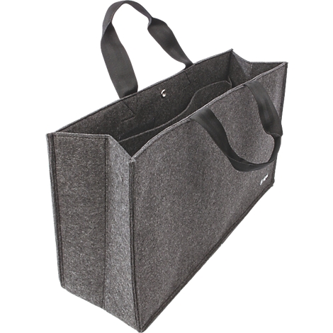 Sigel sacoche pour ordinateur portable Desk Sharing Bag Basic L, pour 1 ordinateur portable jusqu'à 17,3″, feutre synthétique, gris foncé