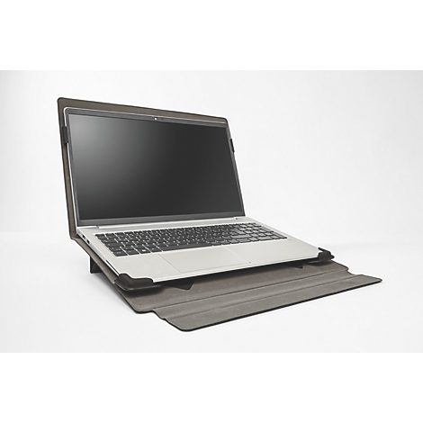 Sigel sacoche pour ordinateur portable Laptop-Case M, pour 1 ordinateur portable jusqu'à 16″, fibre de verre/PU, noir