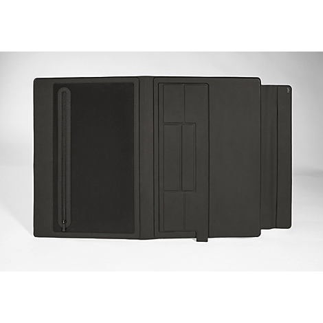 Sigel sacoche pour ordinateur portable Laptop-Case M, pour 1 ordinateur portable jusqu'à 16″, fibre de verre/PU, noir