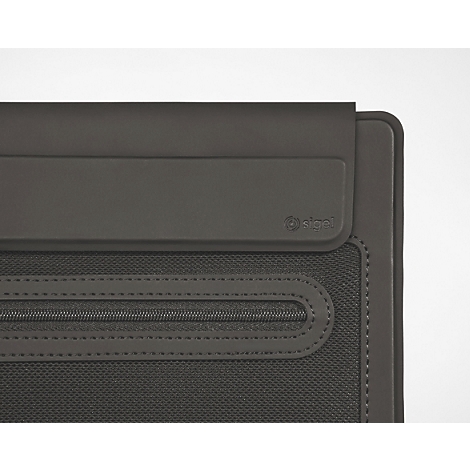 Sigel sacoche pour ordinateur portable Laptop-Case M, pour 1 ordinateur portable jusqu'à 16″, fibre de verre/PU, noir