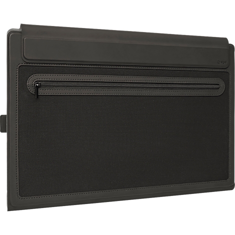 Sigel sacoche pour ordinateur portable Laptop-Case M, pour 1 ordinateur portable jusqu'à 16″, fibre de verre/PU, noir