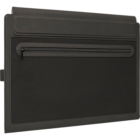 Sigel sacoche pour ordinateur portable Laptop-Case S, pour 1 ordinateur portable jusqu'à 14″, fibre de verre/PU, noir