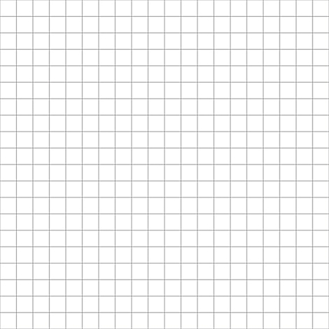 Raster aus grauen Linien auf weißem Hintergrund. Das Gitter unterteilt das Bild in kleine Quadrate.