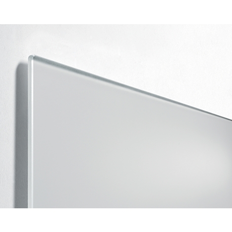 SIGEL Tableau blanc en verre Artverum, mat, super-blanc, magnétique, 2000 x 1000 mm + 2 aimants néodyme