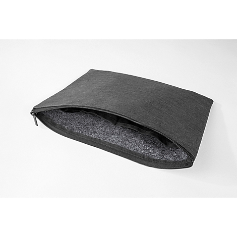 Sigel Taschen-Organizer Set, 2-teilig, B 250 x T 10 x H 180 mm, RPET/Kunstfilz, dunkelgrau