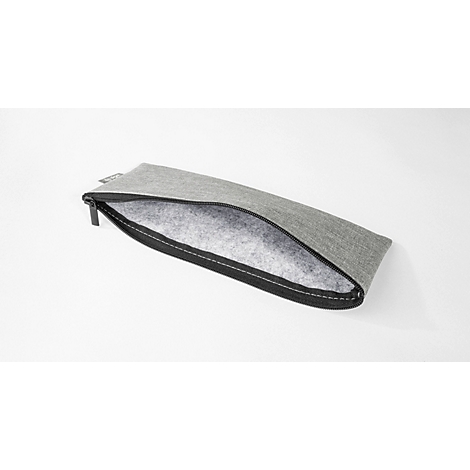 Sigel Taschen-Organizer Set, 2-teilig, B 250 x T 10 x H 180 mm, RPET/Kunstfilz, hellgrau 