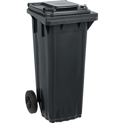 SSI Schäfer Poubelle PRO 80 WAVE, 80 l, mobile, gris noir