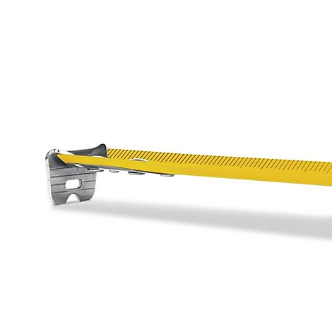 STABILA Taschenrollbandmaß BM 100, 5m x 19mm, EG II, ABS/TPE Gehäuse, Metall-Clip