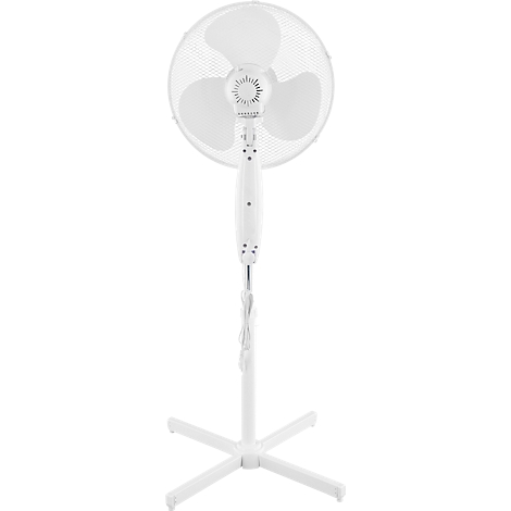 EXTRASTAR Industrie-Ventilator 50cm 3-in-1 | Höhenverstellbar 101-130cm Mit U-Sockel Für Werkstatt & Wohnung