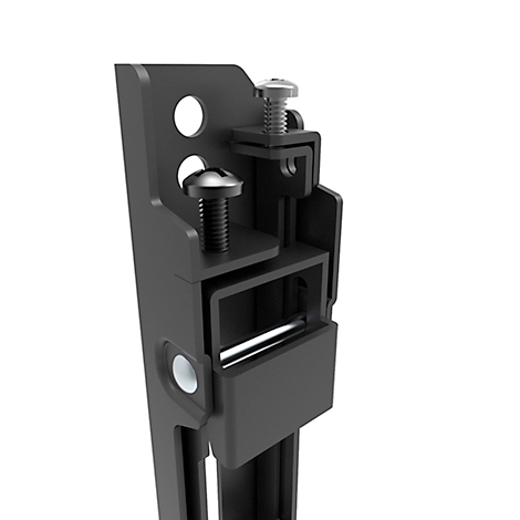 Support mural Neomounts® by Newstar Select WL30S-850BL12, pour 1 écran 24-55' &amp; jusqu'à 50 kg, fixe, verrouillable, nivelable, VESA, 5 ans de garantie, noir