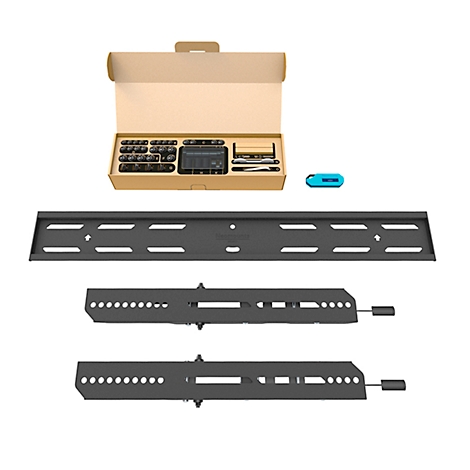 Support mural Neomounts® by Newstar Select WL30S-850BL16, pour 1 écran 40-82' &amp; jusqu'à 70 kg, fixe, verrouillable, nivelable, VESA, 5 ans de garantie, noir