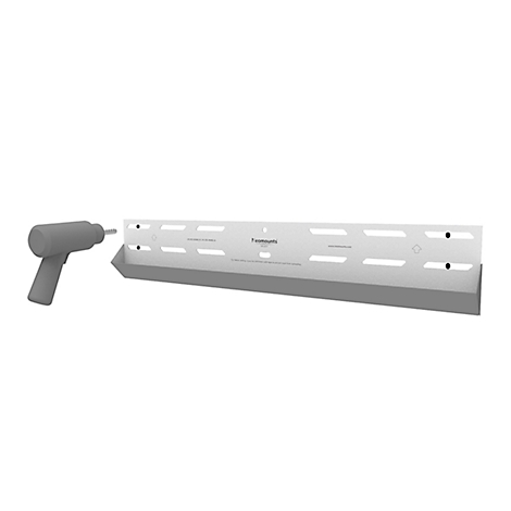 Support mural Neomounts® by Newstar Select WL30S-850BL16, pour 1 écran 40-82' &amp; jusqu'à 70 kg, fixe, verrouillable, nivelable, VESA, 5 ans de garantie, noir
