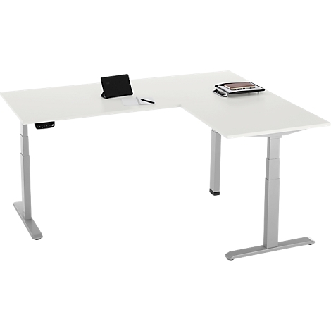 Contour de caméra grise sur fond blanc. Avec objectif et viseur.