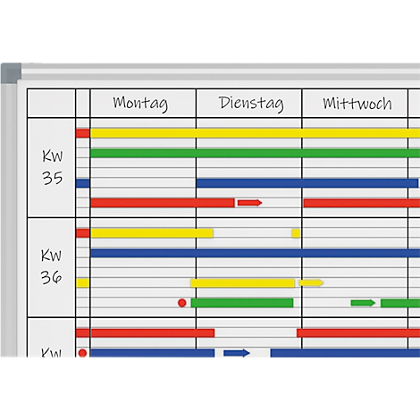 Tableau pour Planning annuel et mensuel - 900 x 600 mm MAUL