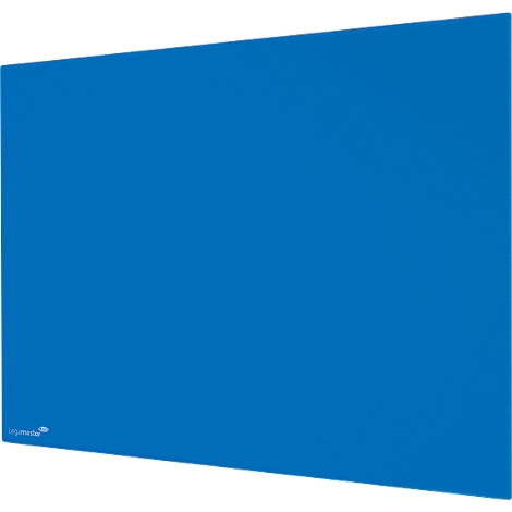 Panel de pared azul, tomado en un ligero ángulo.