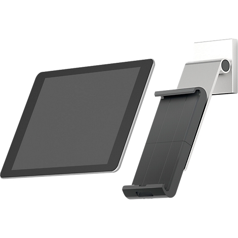 Tablet Wandhalterung DURABLE WALL PRO, für 7-13″, um 360° drehbar, mit  Neigungswinkel, Diebstahlschutz günstig kaufen