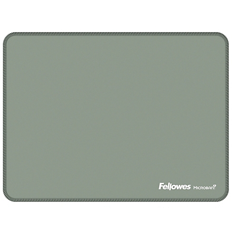 Souris et tapis de souris, gris, logo Fellows.