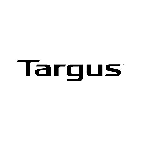 Logo Targus en noir sur fond blanc.