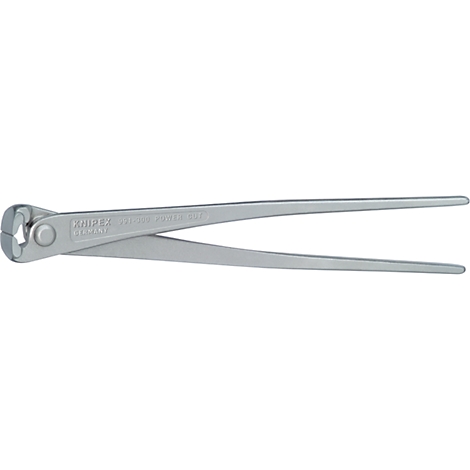 Coupe-côté gris avec logo de l'entreprise.