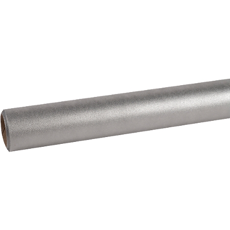 Zylindrischer, metallischer Stab in Silber. Auf der linken Seite ist die Öffnung sichtbar.