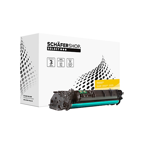 Toner Schäfer Shop compatible avec Q7553A, noir
