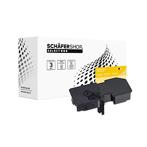 Toner Schäfer Shop compatible avec TK5230K 1T02R90NL0 Kyocera, pour env. 2600 pages, noir