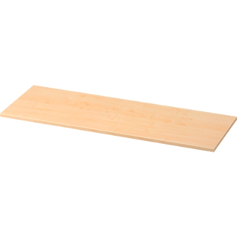 A rectangular board of light wood, slightly angled in the image, without other elements.