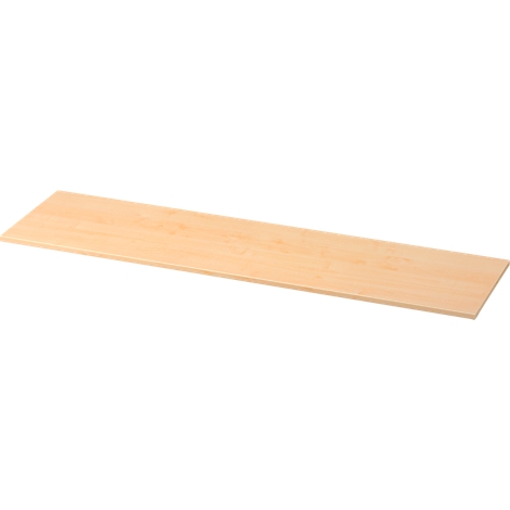 Long wooden board, light brown color, visible grain.