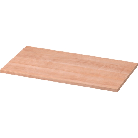 A rectangular wooden board made of light-colored wood, with visible grain.