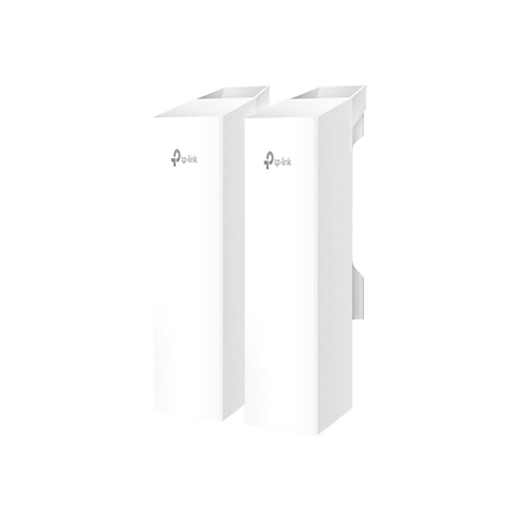 Deux appareils blancs avec le logo tp-link sur fond blanc.